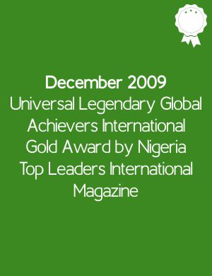 Dr. David Olusegun Agbaje's Award 9